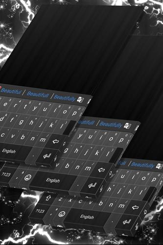 Dark Grey Keyboard For HTC
