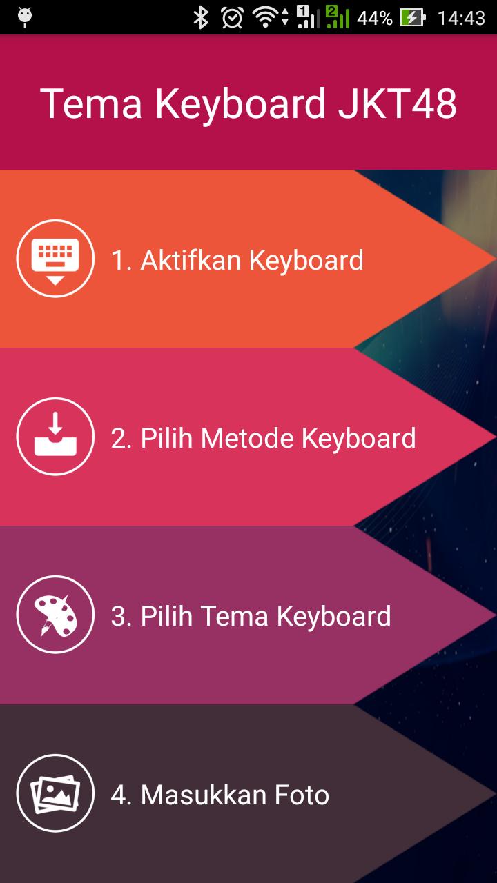 Tema Keyboard JKT48 Terbaru