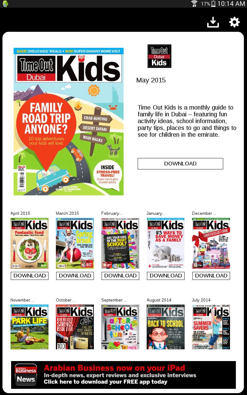 Time Out Dubai Kids