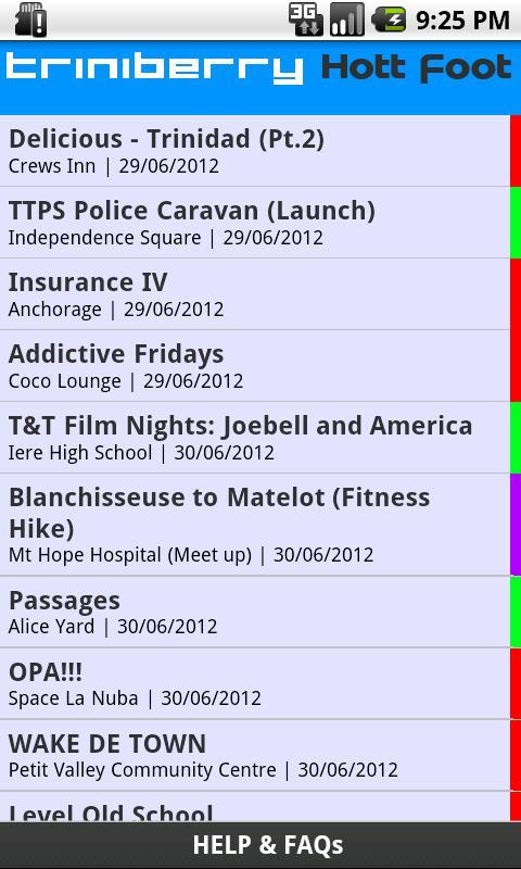 Hott Foot! Events