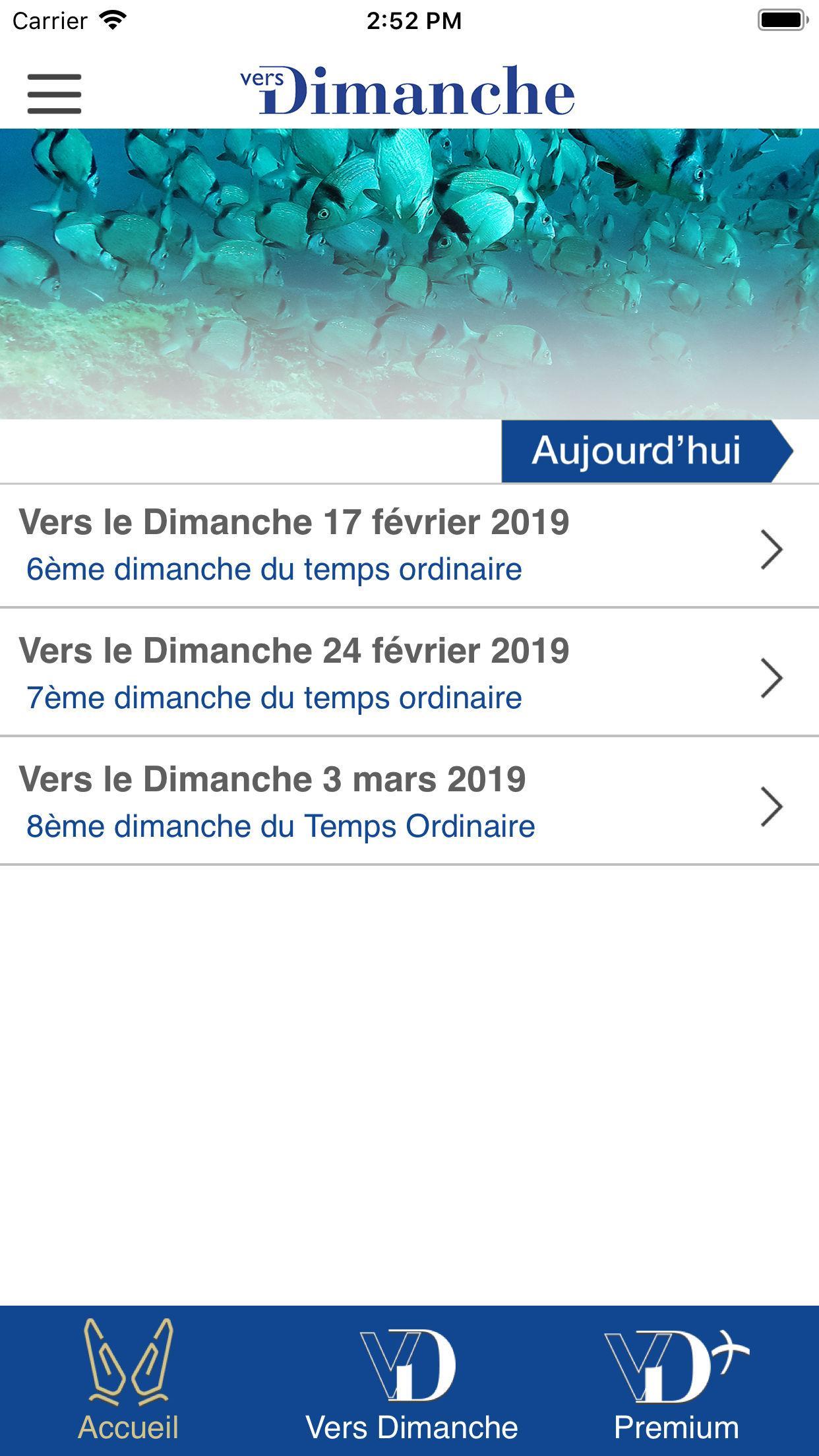 Vers Dimanche