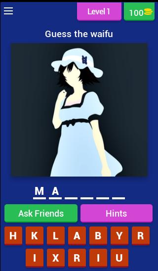 Find your waifu