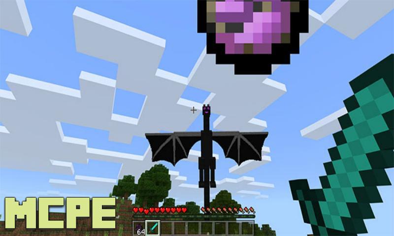 Baby Ender Dragons Addon for MCPE
