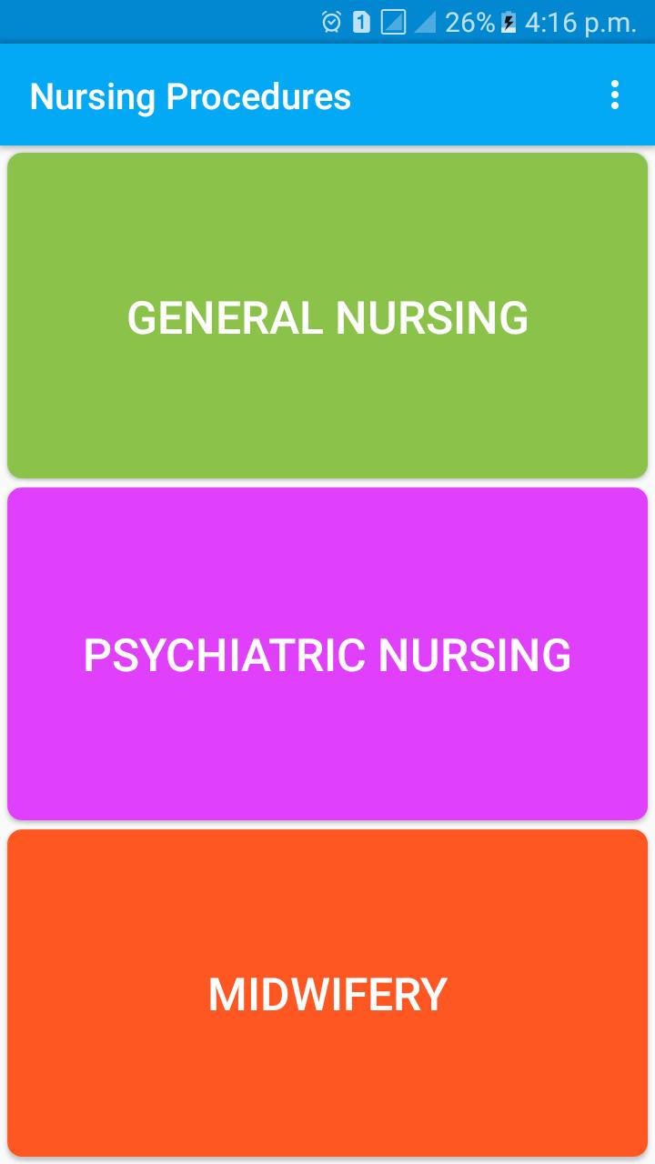 Nursing Procedures