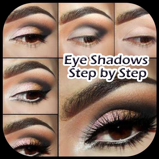 Eye shadow step by step