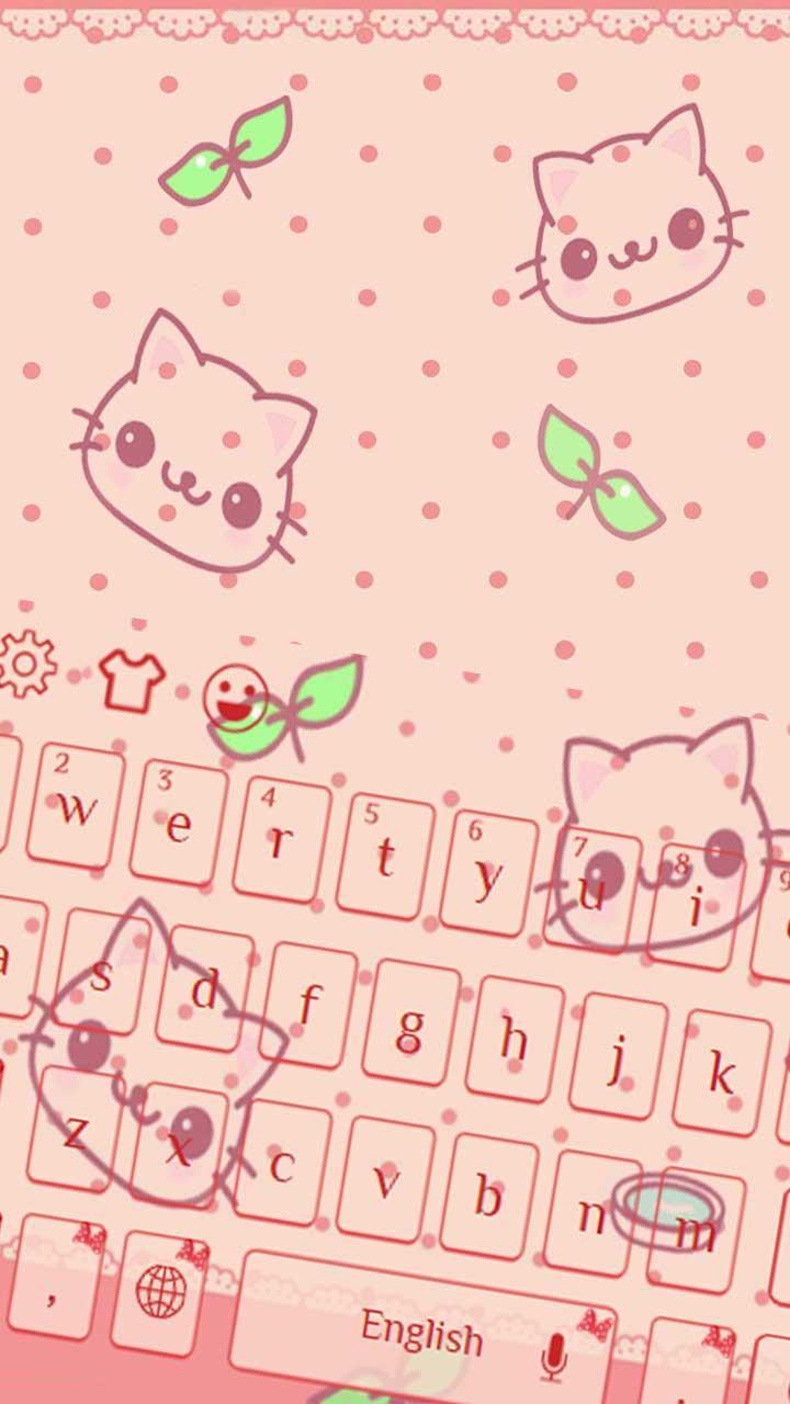 Lovely Cute Kitty keyboard
