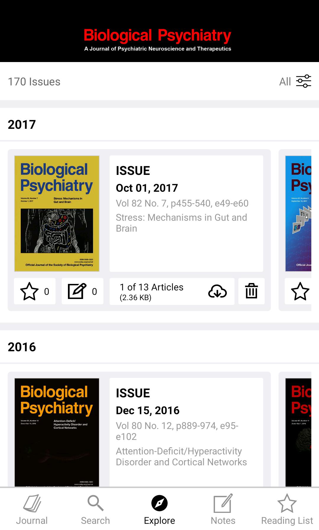 Biological Psychiatry