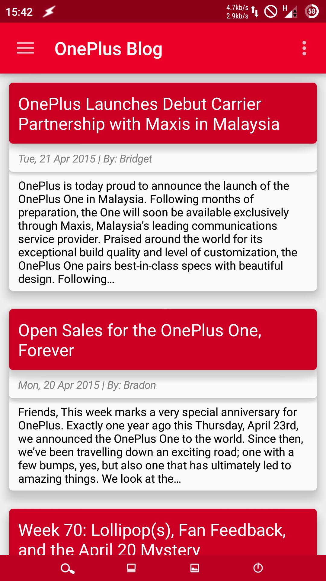 Unofficial OnePlus Blog