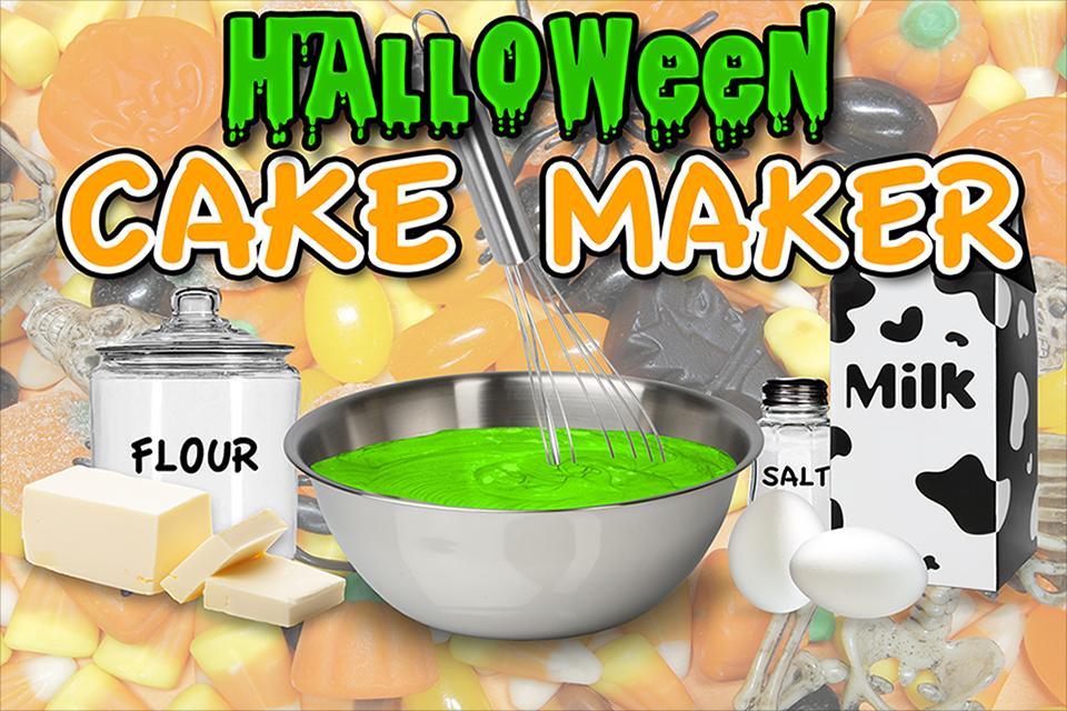Halloween Cake Maker - Bake & Cook Candy Food Game