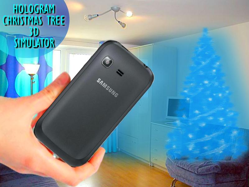 Christmas tree Hologram joke