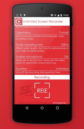 Unlimited Screen Recorder