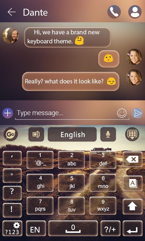 Zack GO Keyboard Theme & Emoji
