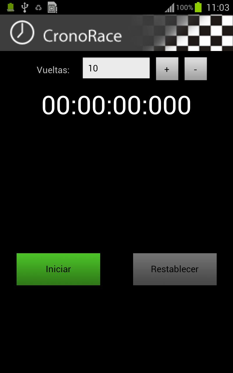 CronoRace crono de competicion