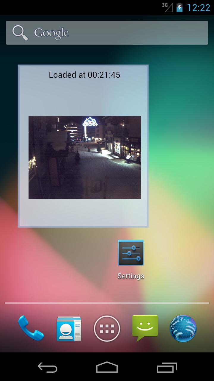 Webcam Widget Skiarea Les Arcs