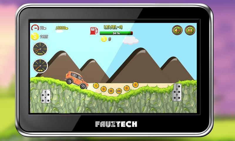 Hill Climb Speed Car Racing