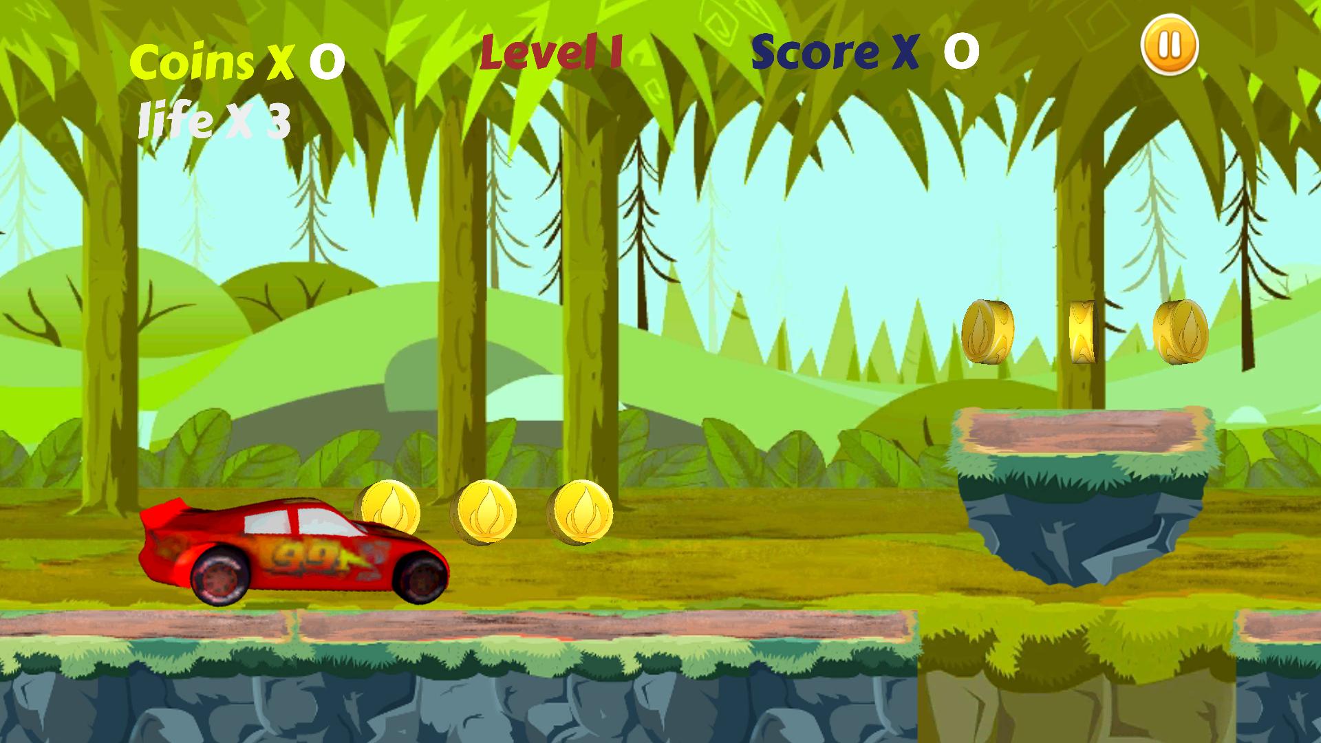 Mcqueen Jungle Run Game