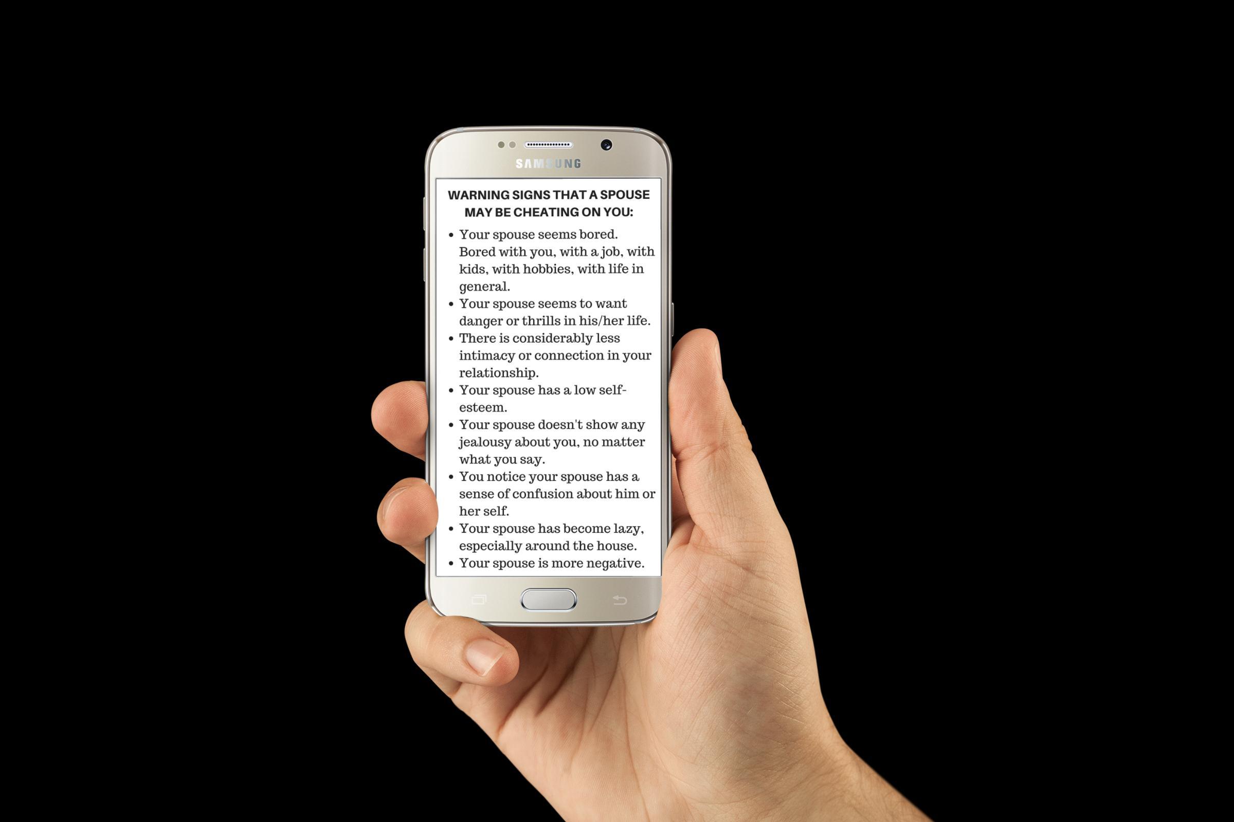 How To Catch A Cheating Spouse