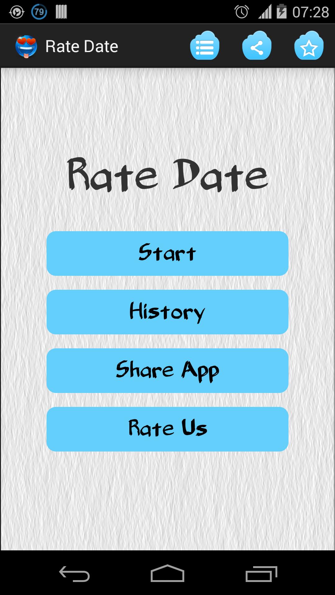 Rate Date