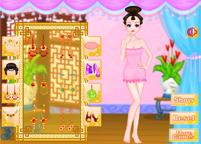 China princess games for girls