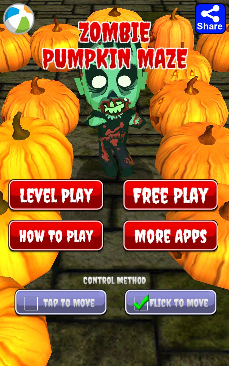 Zombie Pumpkin Maze