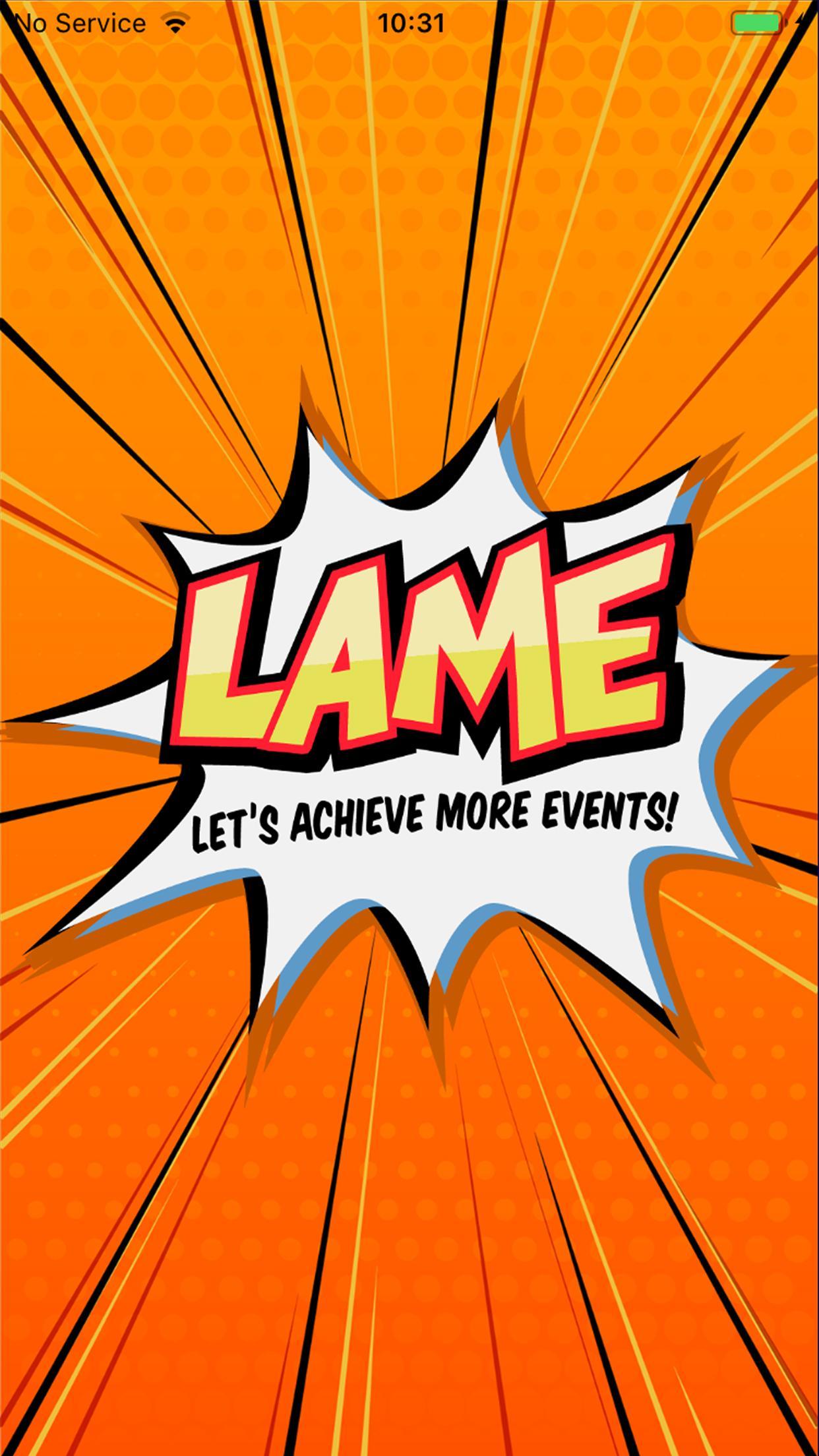LAME-Let's Achieve More Events