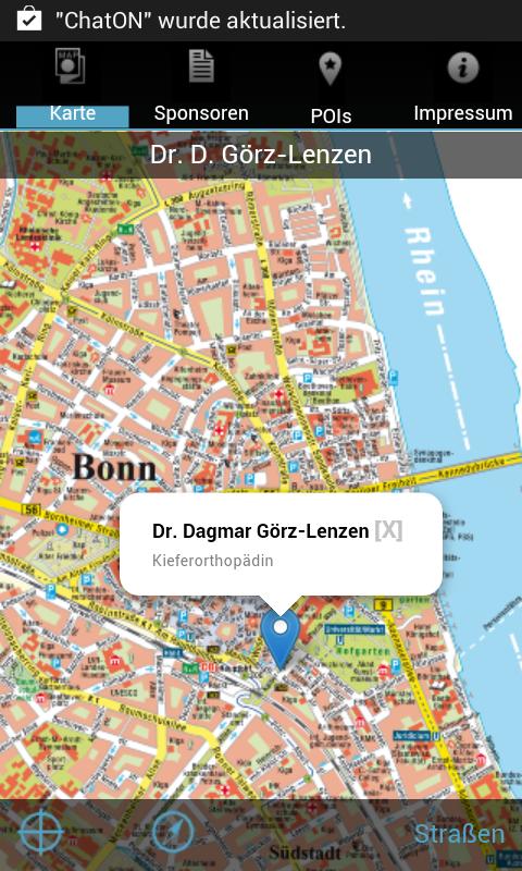 Stadtplan Bonn