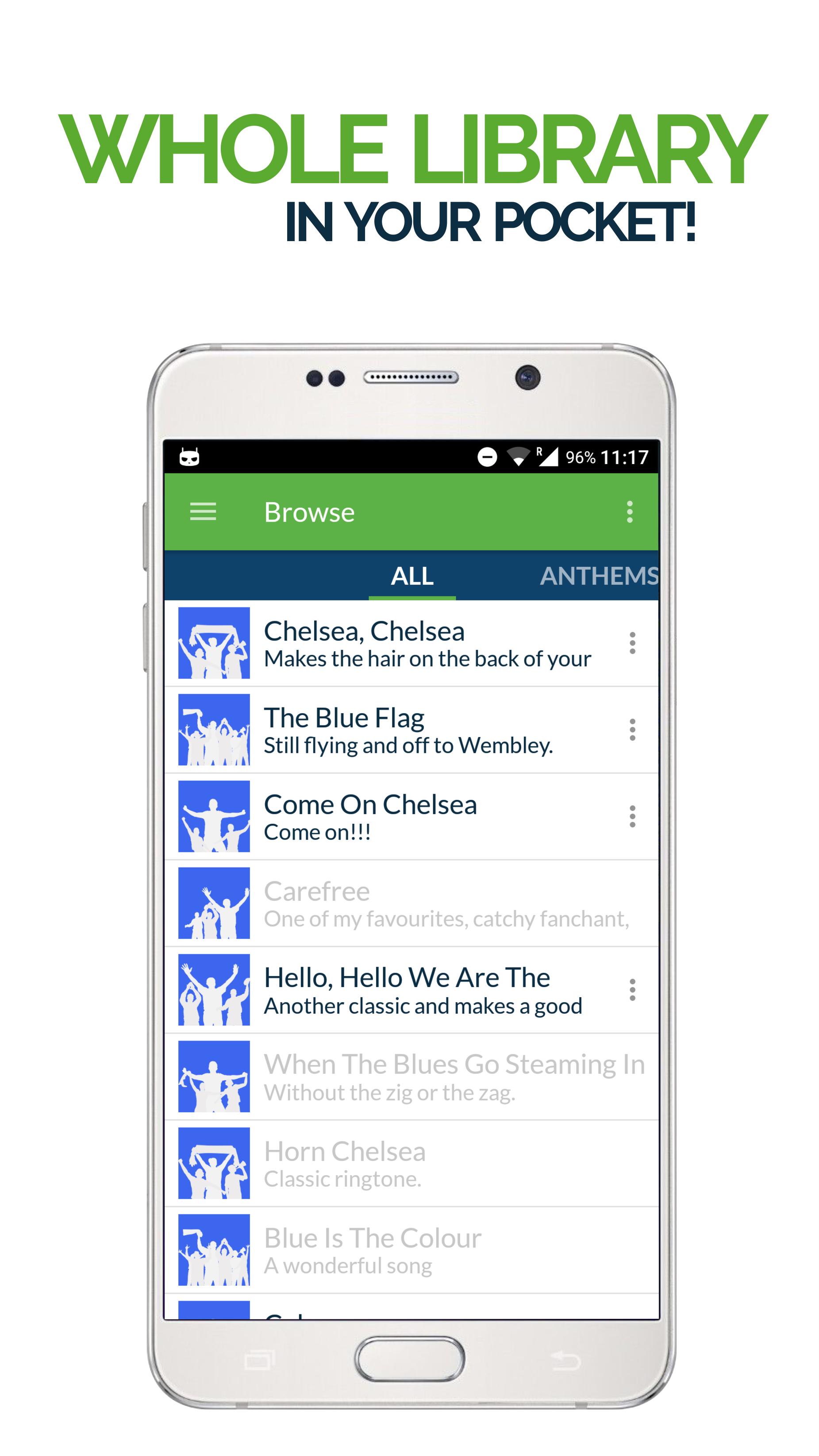FanChants: Chelsea Fans Songs
