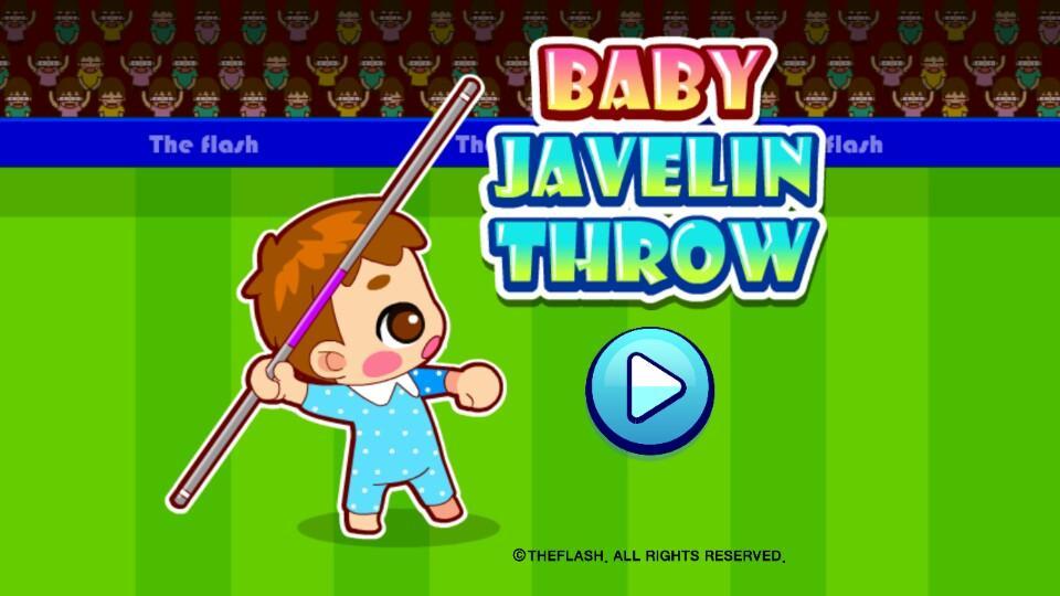 Baby javelin throw