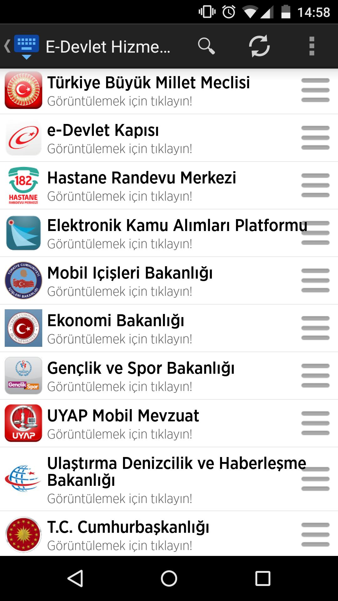 Turkey e-Government Apps