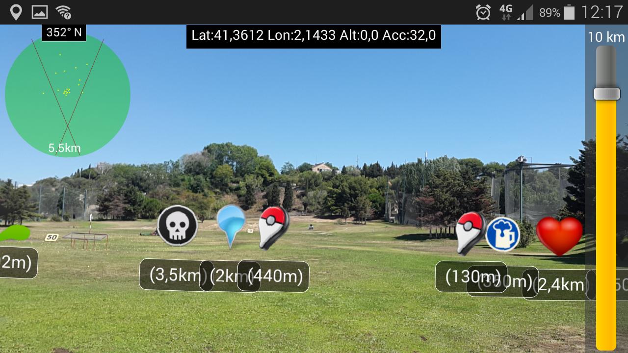 Map Point Augmented Reality