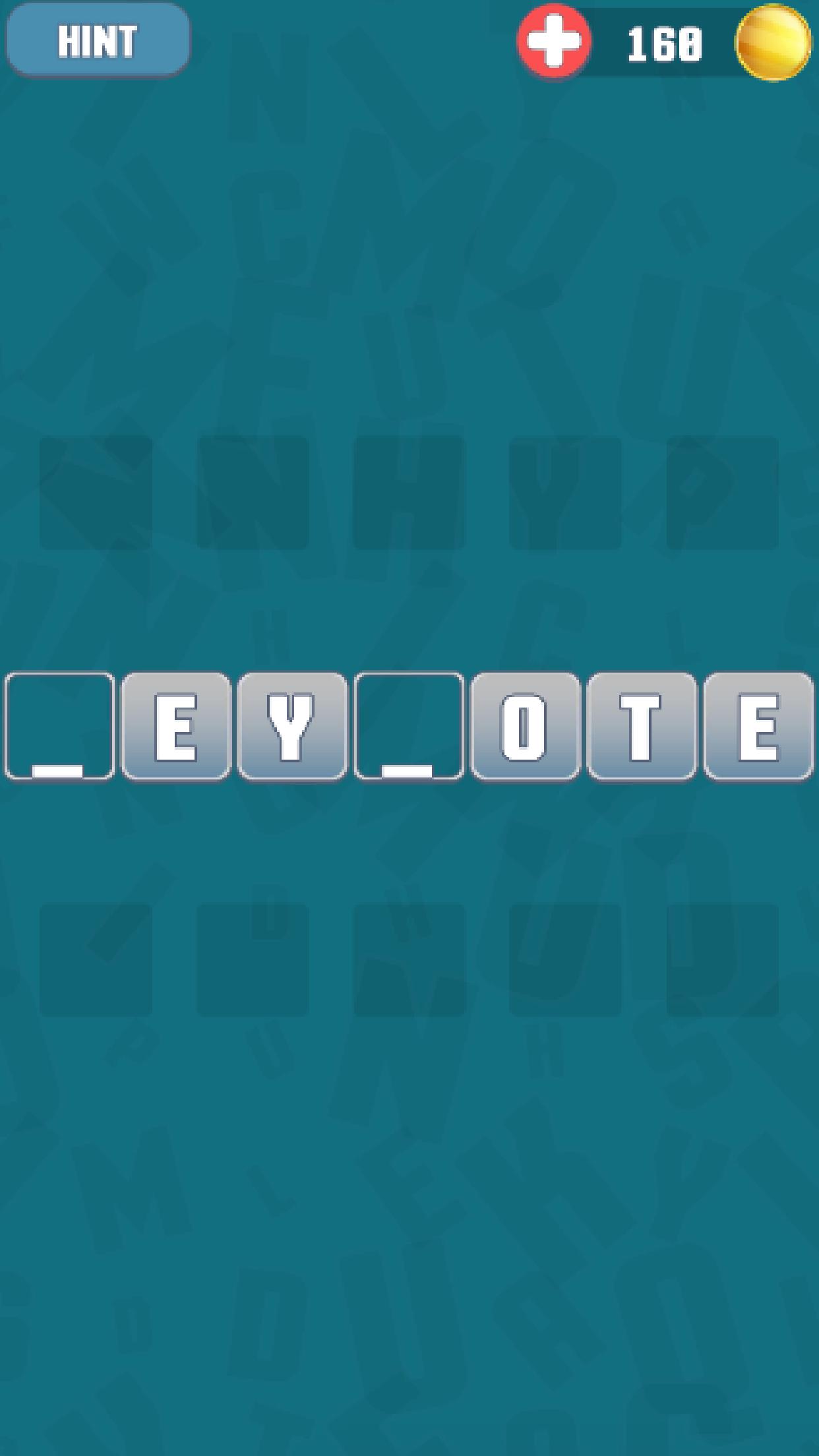 Word Missing Challenge