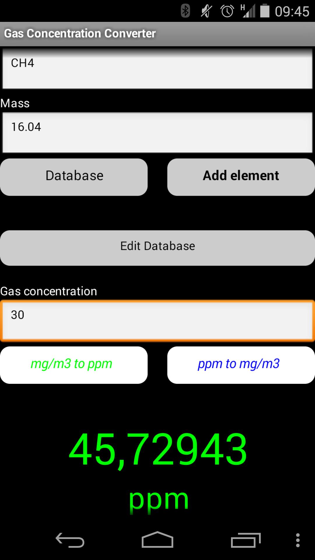 Gas Concentration Converter