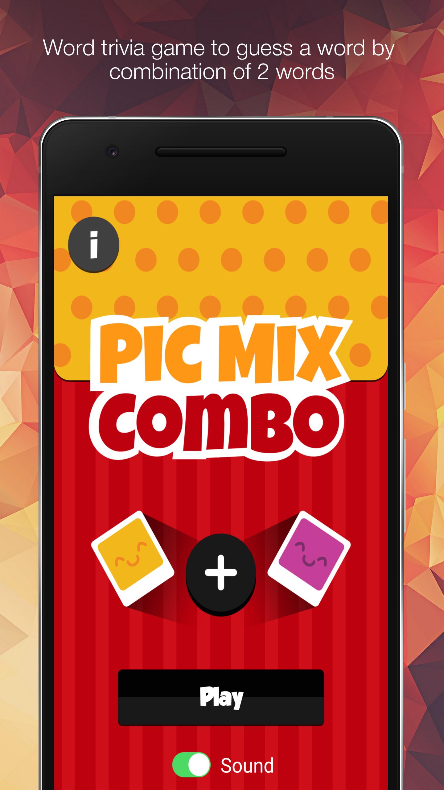 Pic Mix Combo - 2 Pics 1 Word Game