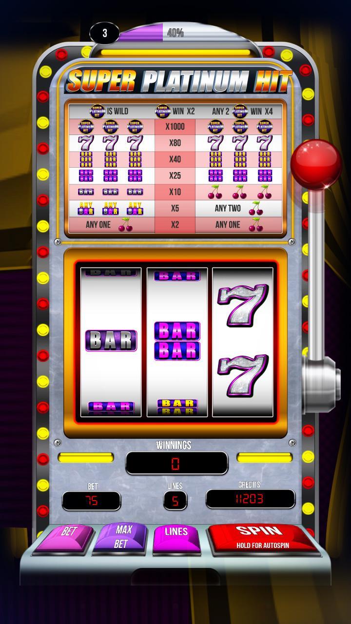 Super Platinum Hit Slots