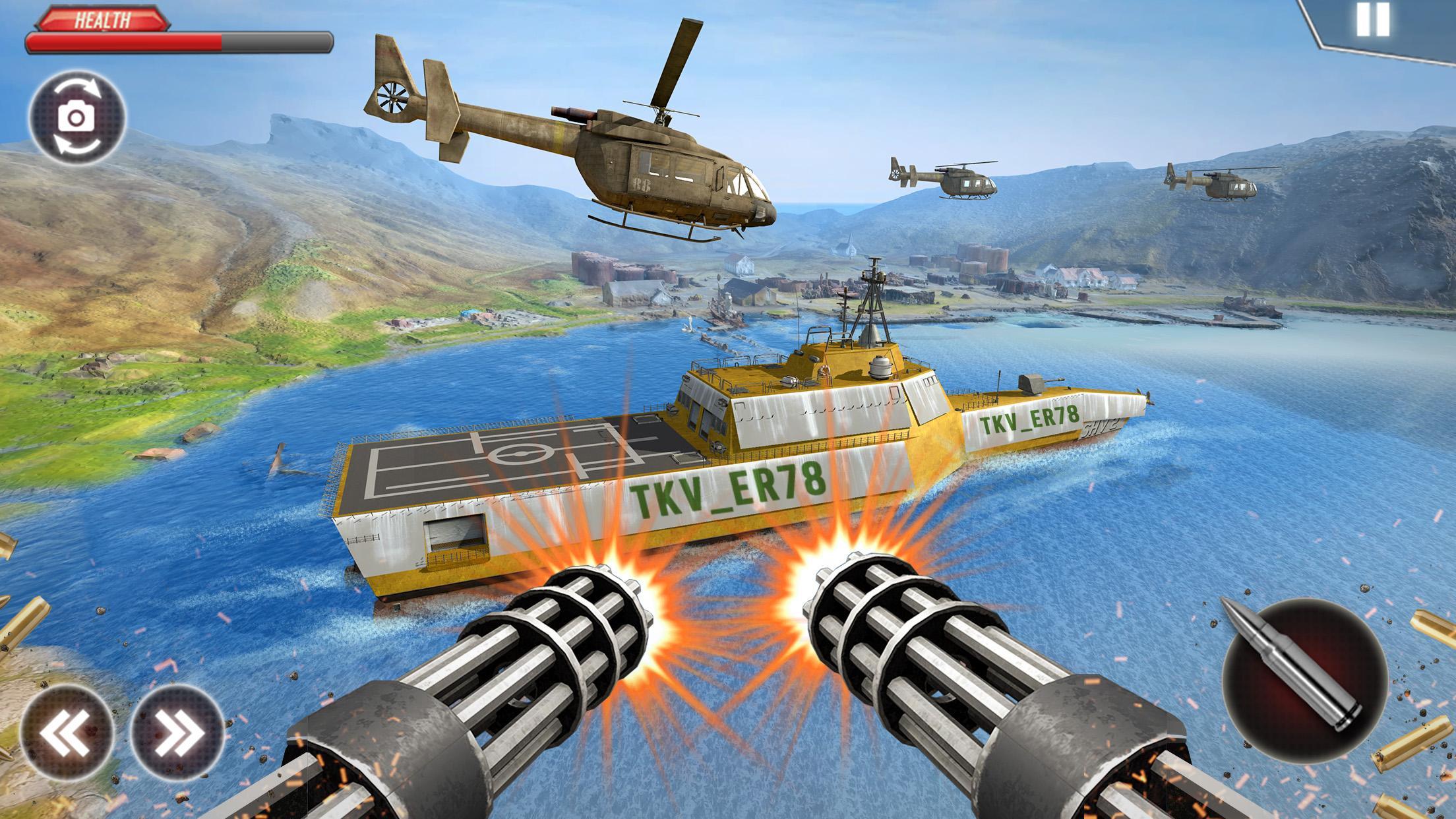 Navy Gunner Shooter : War FPS Shooting Game