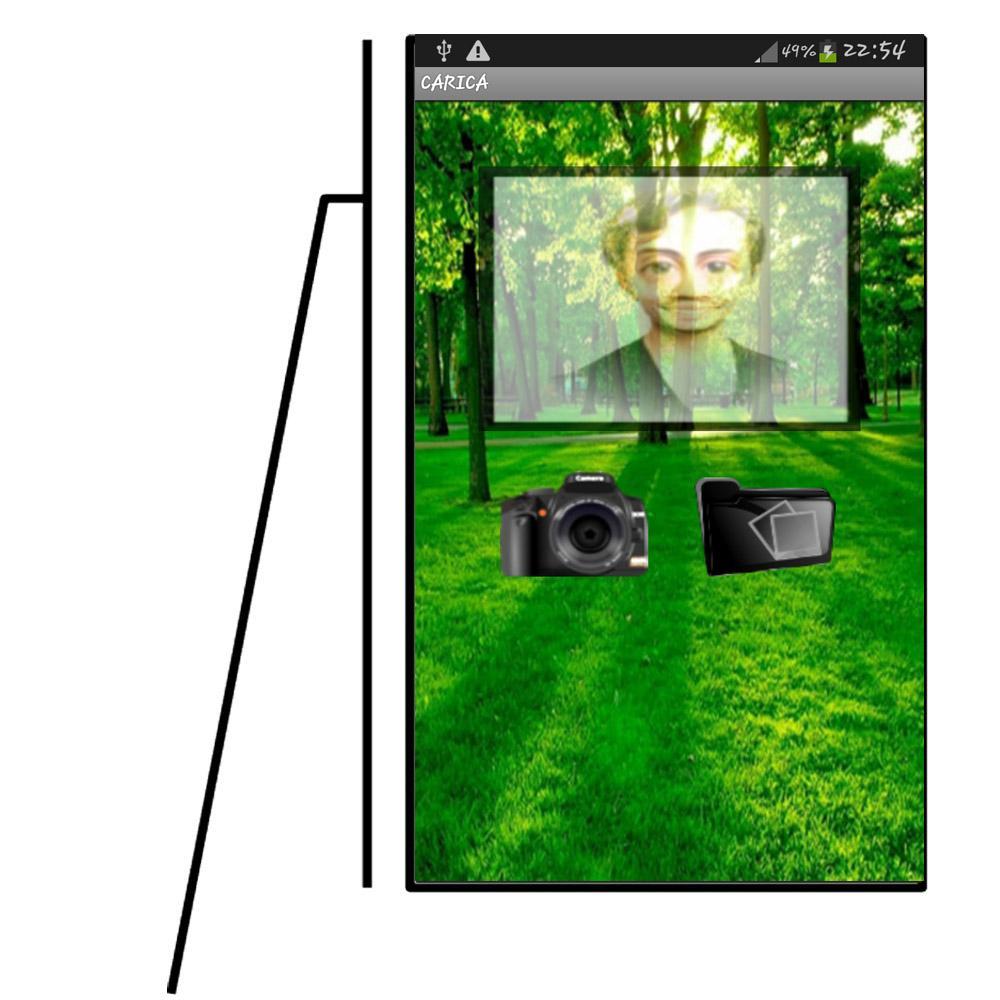 snap face-CARICA sur photo
