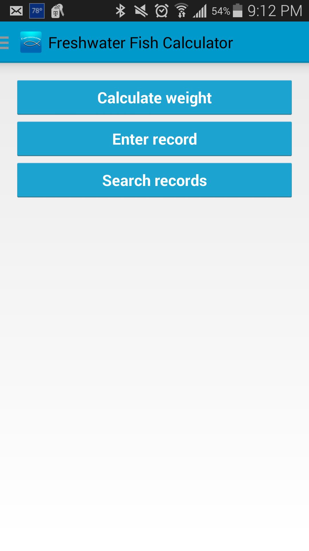 Freshwater Fish Calculator Lt