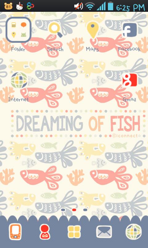 Dreaming of fish go launcher