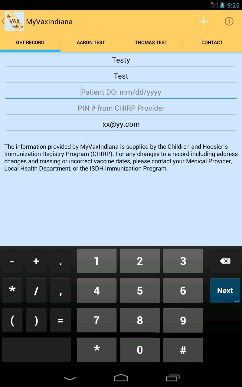 MyVaxIndiana
