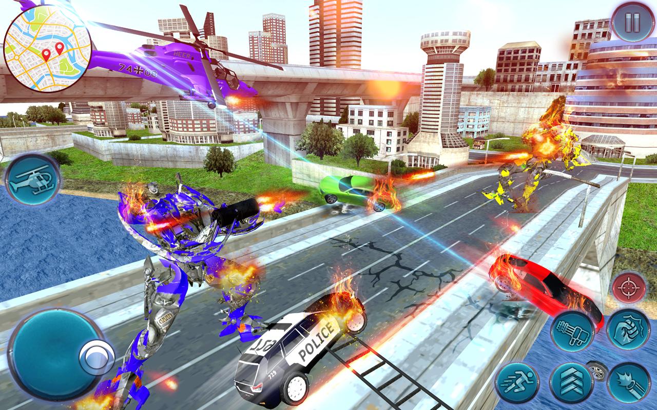 US Police Helicopter