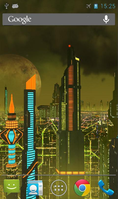 Scifi Galactic Live Wallpaper