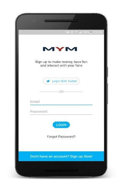 MYM.fans For Mobile Guide