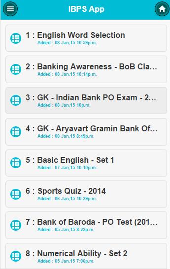 IBPS Practice App