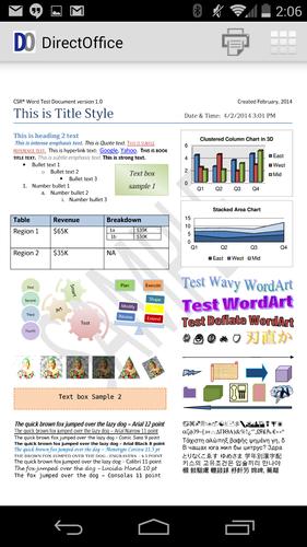 DirectOffice Mobile SDK Demo