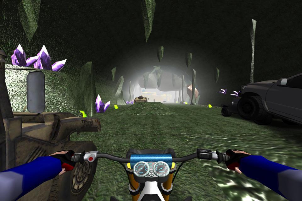 First Person Motocross Racing