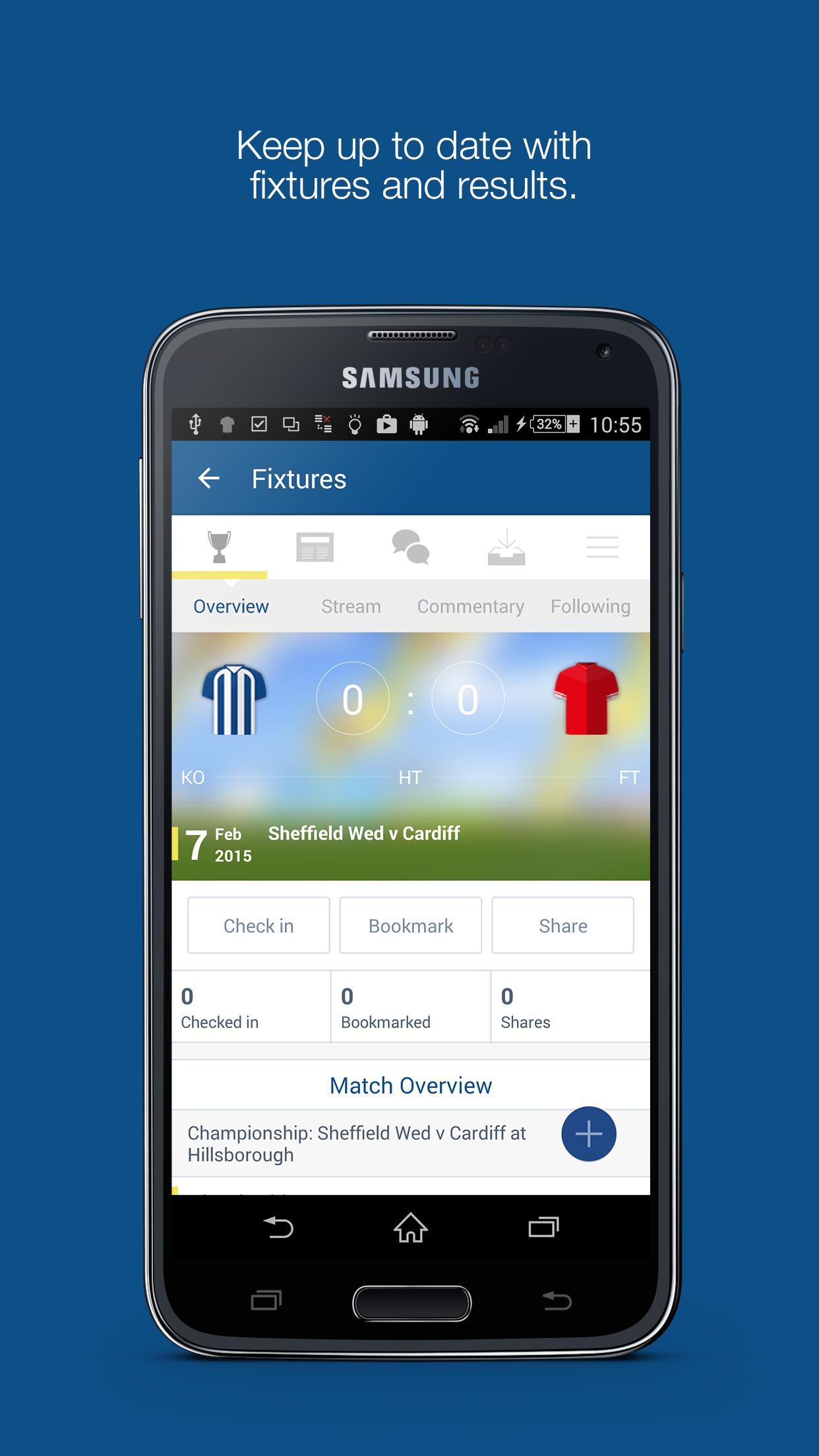 Fan App for Sheffield Wed FC