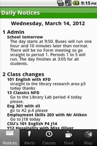 Lincoln High School App