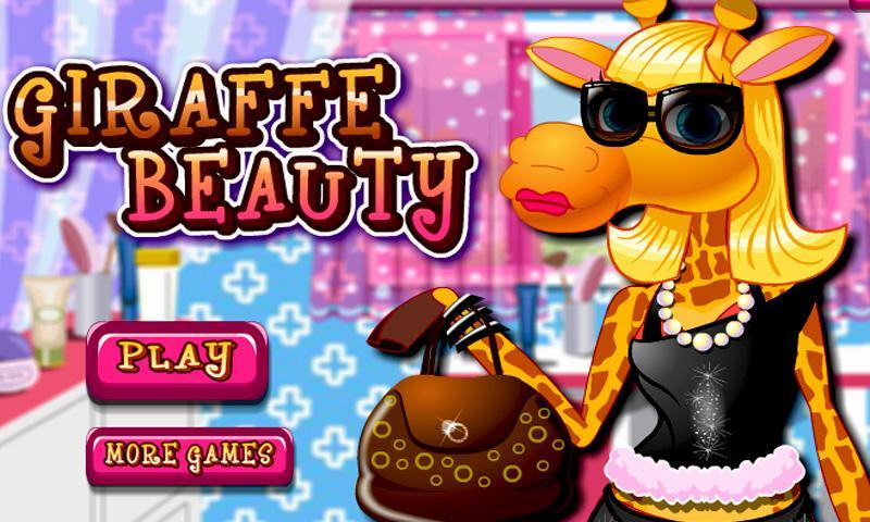 Giraffe Spa Games for Girls