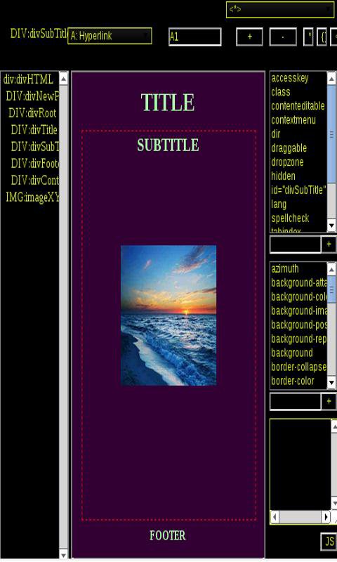 JSON.html HTML Editor