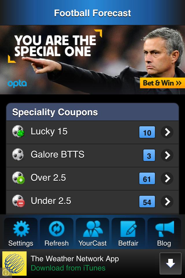 Football Forecast Predictions